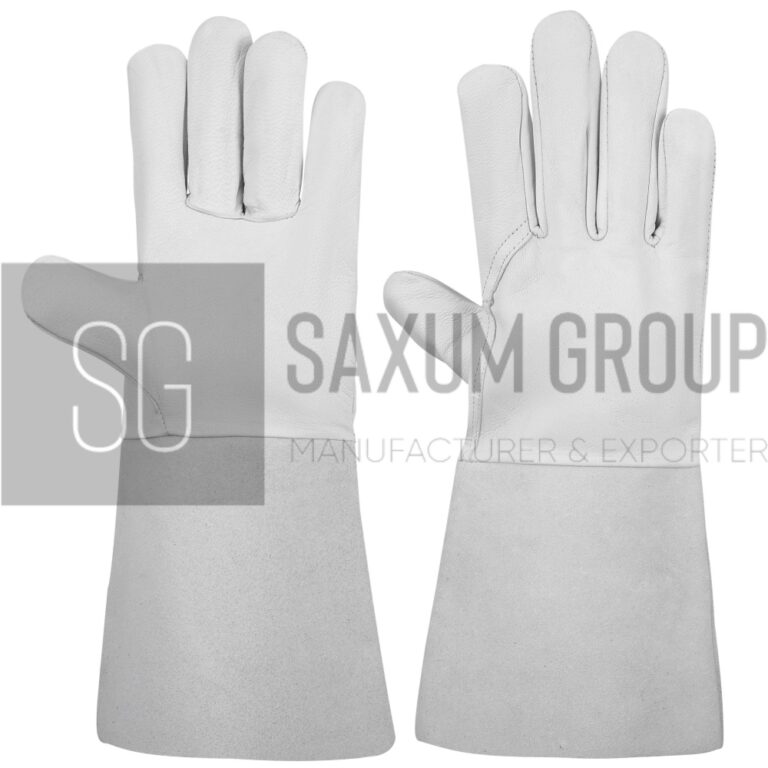 Grade AB goatskin TIG welding glove