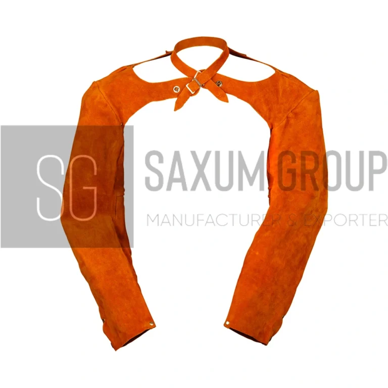 Welding sleeves with neck straps