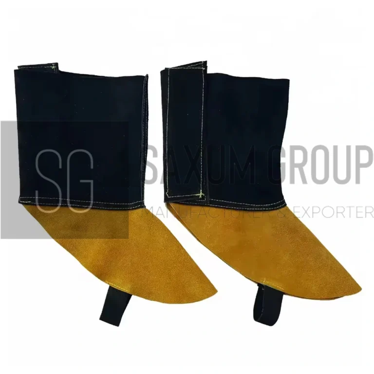 Leather welding ankle spat