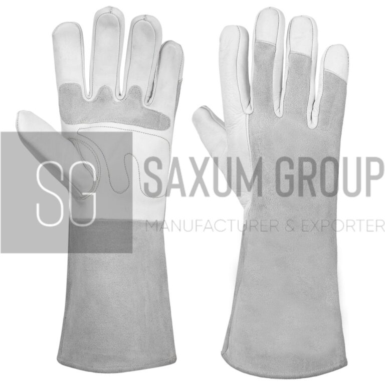 Professional TIG welder glove made by Saxum Group